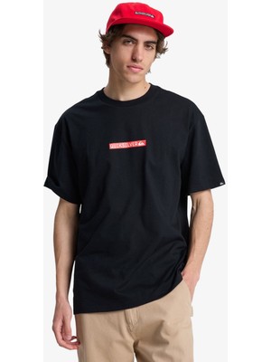 Quiksilver Dna Clıcker Tee Siyah Erkek Kısa Kol T-Shirt