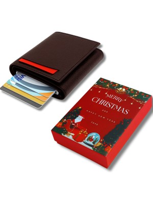 Okavango Yılbaşı Kutulu Yılbaşı Süsü Noel Hediyesi Yılbaşı Hediyeleri (Kahve)