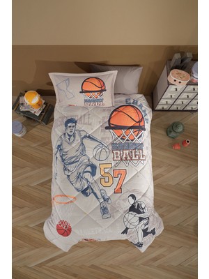 Clasy Ranforce %100 Pamuk Tek Kişilik Uyku Seti Basketball