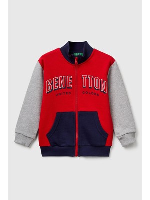 United Colors Of Benetton Erkek Çocuk Sweatshirt 503X 1/6 Yaş