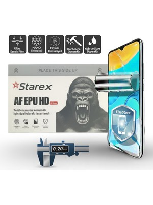 Honor 400 Lite Nano Ekran Koruyucu Ultra Ince Af Epu - 0.20 mm Hd Starex