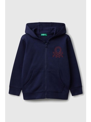 United Colors Of Benetton Erkek Çocuk Sweatshirt 503V 1/6 Yaş
