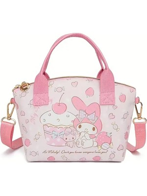 Ada Çanta Kırtasiye Çocuk Küçük Boy Omuz Çantası Hello Kitty,cinnamoroll,my Melody Figürlü AD7758