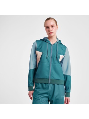 Lescon 25N-2131 Kadın Fermuarlı Kapüşonlu Sweatshirt