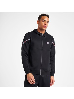 Lescon Erkek Fermuarlı Kapüşonlu Sweatshirt 25N-1128