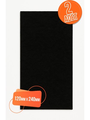 Yc Dekor 2 Ad Yapışkanlı Keçe Mobilya Masa Sandalye Parke Zemin Ayak Koruyucu Kaydırmaz Keçesi 120MM x 240MM