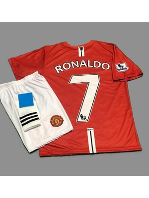 Maharet Cristiano R,o,n,a,l,d,o, 2008 Moskova Finalı Çocuk Forması 4'lü SET758403593748587345786