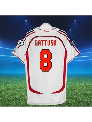 Maharet Gattuso 2007 Sezonu Efsane Nostalji Yetişkin Milan Forması