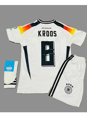 Maharet Toni Kroos Almanya Euro 2024 Toni Kroos Çocuk Forması 3'lü Set