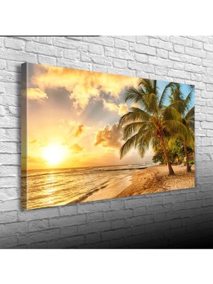 İşsevenler Kayıp Ada Canvas Tablo (60x120)