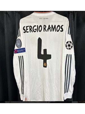 Maharet M.a.d.r.i.d 2014 Lizbon Şampiyonlar Ligi Uzun Kollu S,e,r,g,i,o, R,a,m,o,s, Yetişkin FORMASI64373730