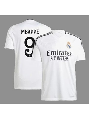 Maharet Kylian Mbappe 2024-25 Yeni Sezonu Real Madrid Yetişkin Iç Saha Forması