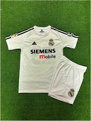 Maharet Real Madrid 2004/05 Sezonu David B.e.c.k.h.a.m Nostalji Çocuk Forması (White)