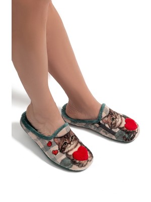 Twigy Cookie Kadın Ev Terliği Mavi 37/41
