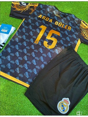 Maharet R.e.a.l.m.a.d.r.i.d 2024/25 Yeni Sezon A.r.d.a.-.g.ü.l.e.r Konsept Çocuk Forması 4'lü Set (Armalı)