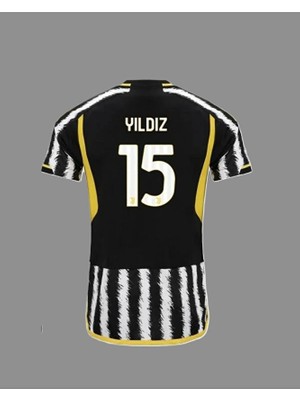 Maharet Kenan Yıldız 15 Numara 2023-24 Sezonu Juventus Yetişkin Iç Saha Forması