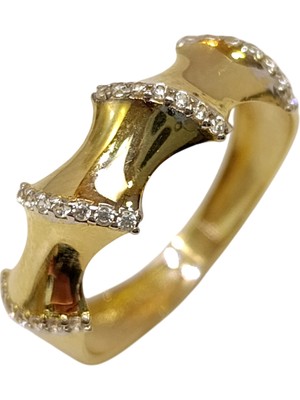 Genel Taşlı Yüzük 14 Ayar Altın Hd Videolu