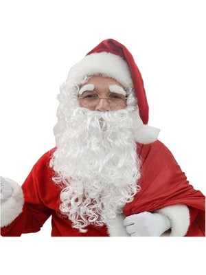 Yılbaşı Temalı Renkli Sakal Dekoru, 30 Gr, Eğlenceli ve Şık Süsleme Seçeneği