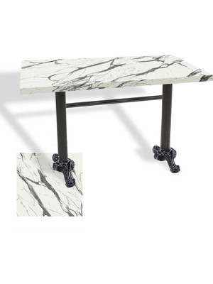 Dockers Çipa Laminat Tabla Masa (70X110) - Afyon Marble
