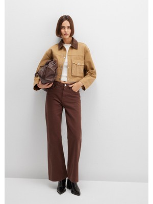 Mavi Malibu Kahverengi Gabardin Pantolon 1010152-A3355