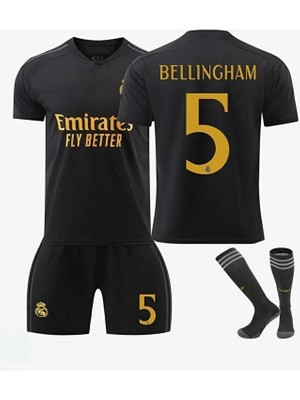 Maharet R. Madridd 2023-24 Yeni Sezon Jude Bellingham Çocuk Forması 3'lü Set (Thırd Shirt)