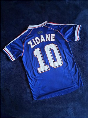 Maharet Fransa Zinedine Zidane 98 Dünya Kupası Nostalji Forma