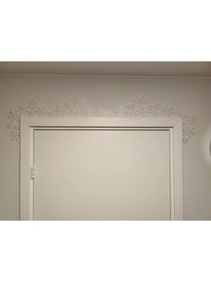 Yılbaşı Temalı Kapı Süsü, Beyaz, Şık ve Eğlenceli Dekorasyon Parçası