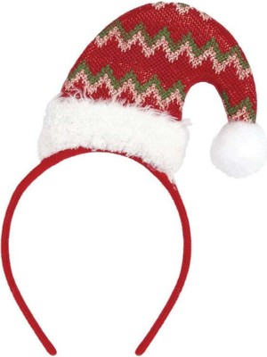 Çok Renkli Yılbaşı Taçlı Mini Şapka, Eğlenceli ve Renkli Parti Aksesuarı