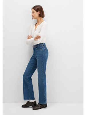 Mavi Miav Jeans 90LAR Gölgeli Koyu Mavi Jean Pantolon 1010299-91180