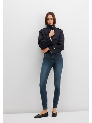 Mavi Serenay Gold Premium Gölgeli Koyu Mavi Jean Pantolon 100980-90530