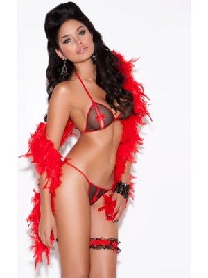 Pilelistore Fantezi Tül Gecelik Seksi Iç Giyim