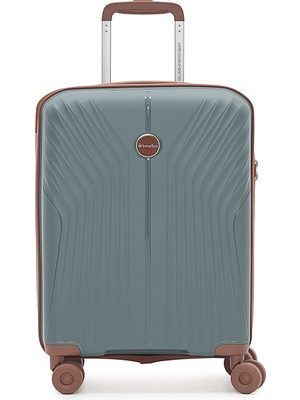 United Colors Of Benetton Benetton 8015 Küçük Boy Polipropilen Kırılmaz Valiz  Tekerlekli Valiz