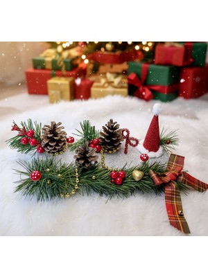 Gri Yılbaşı Süsü ve Dekorasyon, Şık Masa Süsleri, Yeni Yıl Atmosferi