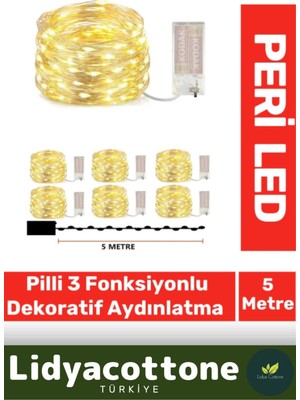 Sarı Renkli Dekoratif Aydınlatma, Yeni Yıl ve Yılbaşı Süslemeleri Için Parlak Seçenek