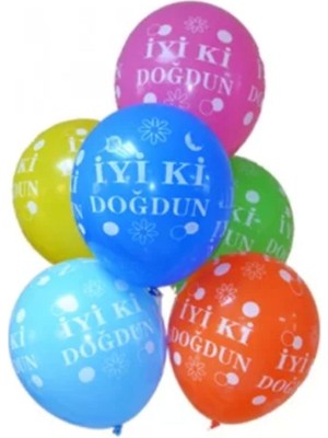 Doğum Günü Balonu, Renkli ve Neşeli Dekorasyon, Kutlama Atmosferi Için Mükemmel