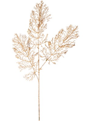 Yapay Simli Dal Gold 76 Cm, Şık ve Parlak Dekoratif Çiçek Tarzı Ürün