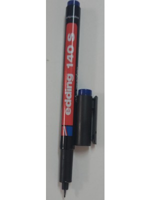  edding 140s asetat-cd kalemi 0.3mm mavi 10 lu paket