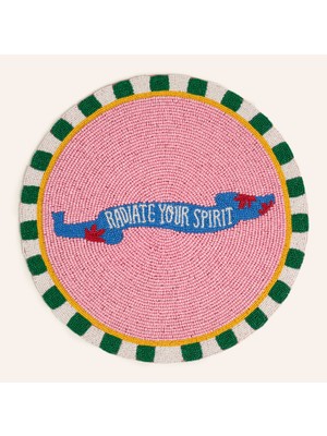 Zsa Zsa Zsu Dadrı Cam - Polyester Amerikan Servis 35 Cm Pembe