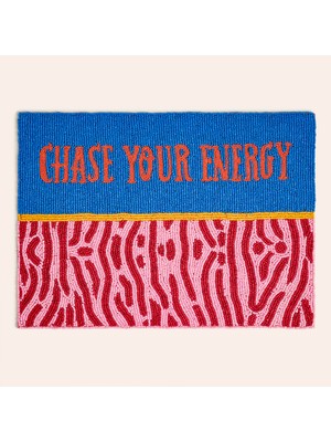 Zsa Zsa Zsu Dadrı Cam - Polyester Amerikan Servis 30X40 cm Mavi - Fuşya