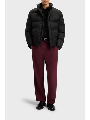 Hugo Logolu Regular Fit Dik Yaka Su Itici Şişme Mont Erkek Mont 50549096 001