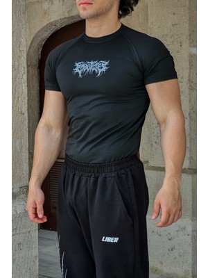 Liber Endoflife - Compression T-Shirt (Siyah)
