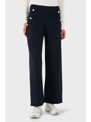 Via Dante Straight Fit Taş Detaylı Düz Paça Pantolon Bayan Pantolon 268755080