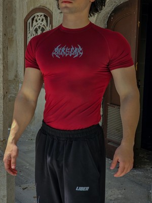 Liber Berserk - Compression T-Shirt (Bordo)
