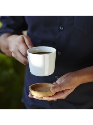 Ikea 4 Adet Beyaz Kupa Kahve Çay Fincanı 24CL