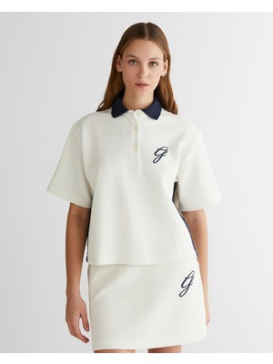 Gant Kadın Krem Logolu Polo 42425115T.113