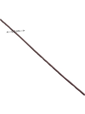 MorPerde Alüminyum Jaluzi Ipi Koyu Kahve