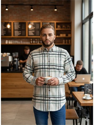 Assente Erkek Rahat Kalıp Kışlık Gömlek  811-19