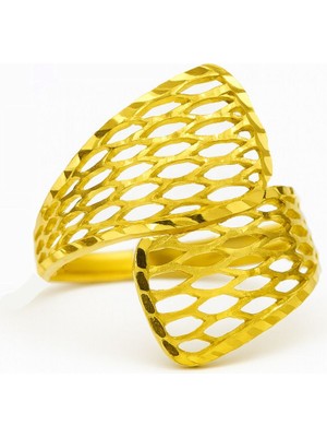 Altın 8 Ayar Fantazi Yüzük 8A189