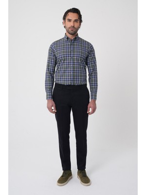 Bisse Erkek 4 Cepli Klasik Lacivert Pantolon PNS25K25207_D39