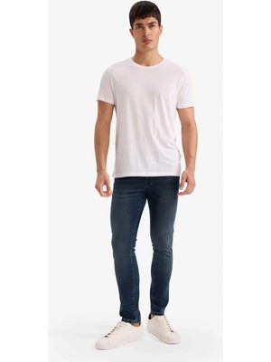 DeFacto Pedro Slim Fit Normal Bel Dar Paça Jean Pantolon G3233AX25AU